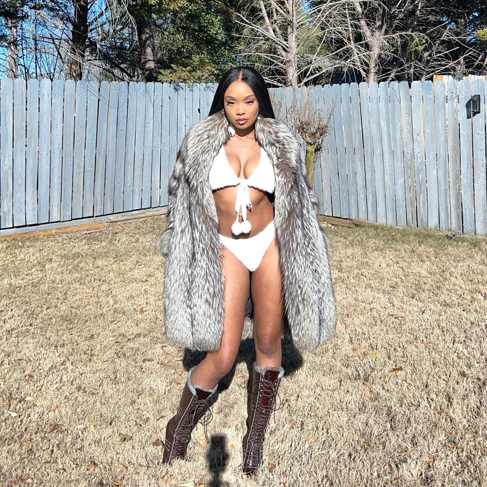 Authentic Saga Fox Fur Coat